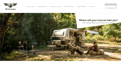 Desktop Screenshot of jbcaravans.com.au